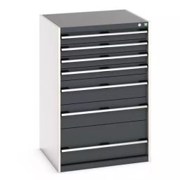 Bott 7 Drawer Sheet Steel Floor Standing Cabinet 800x750x1200 mm, 40028032.19v-image-42