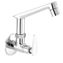 Jabra Sink Cock (H) Vignet Series Brass Chrome Finish Wall Mount Silver-image-83