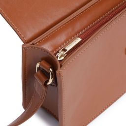 Fastrack Croc Textured Structured Shoulder Bag image 5