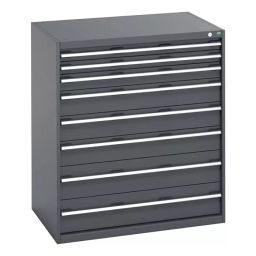 Bott 8 Drawer Sheet Steel Floor Standing Cabinet 1050x750x1200 mm, 40029031.77V-image-38