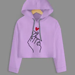 RAMADHUTA Girls Purple Tshirts-image-86