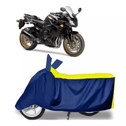Auto Pearl Two Wheeler Cover for Yamaha FZ1 - Yellow, Blue-image-61