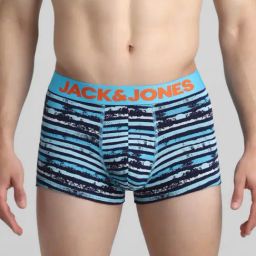 Jack & Jones Navy Blazer Regular Fit Striped Trunks-picture-40