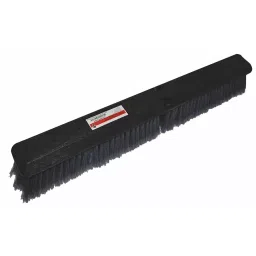 TOUGH GUY Black Recycled PET Floor Brush Head, 6YTC4-13