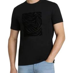 Simon Carter London Black Slim Fit T-Shirt-image-90
