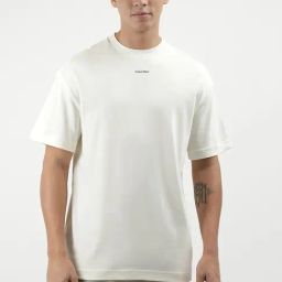 Calvin Klein Vanilla Ice Cotton Comfort Fit Solid T-Shirt-image-73