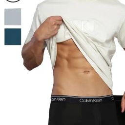 Calvin Klein Multicolored Regular Fit Trunks-image-4