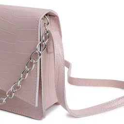 Fastrack Croc Textured Structured Sling Bag image 5