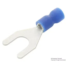 MULTICOMP PRO Spade Crimp Terminals CRIMP TERMINAL, FORK, 3.2MM, BLUE, PK100, SVE2-3.2 (Pack of 100)-picture-47