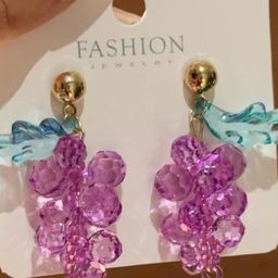 SZN KoreanEarring417 Gold-Plated Contemporary Shaped Drop Earrings-43