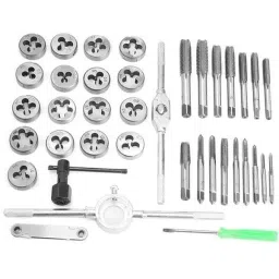 FLAMINGO ENTERPRISE Tap and Die Set Single Sided M3 to M12 Range, FM-594 (Set of 40 Pcs) image 2