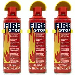 AllExtreme ‎EXEFAP1 Fire Extinguisher Classes Gasoline 500 ml Portable for Home Apartment, Pack of 3-31