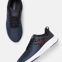 WROGN Men Round-Toe Woven Design Sneakers with Brand Logo Detail-19