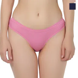 Liigne Pack Of 3 Mid Rise Basic Briefs VCPC1928-XS-image-54