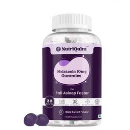 NutriQuint Melatonin 10 mg Gummies For Fall Asleep Faster - 30 Gummies-32
