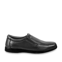 Metro Men's Black Formal Loafers-picture-0