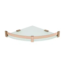 Aquieen 9x9 inch Rose Gold Wall Mount Corner Shelf, AQN 284-picture-24