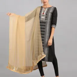 W Gold Cotton Dupatta-picture-13