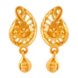 P.C. Chandra Jewellers 22 kt Gold Earrings-picture-24