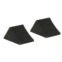 GALLOP 660 g Rubber Wheel Chock Black, KCWC3301 (Pack of 1 Pair)-14