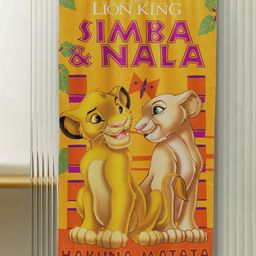 Sassoon Disney Lion King Cotton Kids Bath Towel 380 GSM - Multicolour-10