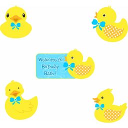 Untumble Duck Theme Birthday Decoration Poseters Kit For Kids - Pack of 5-image-66