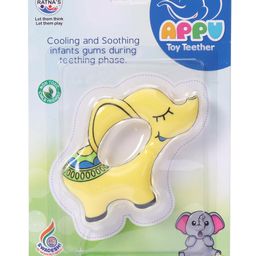 Ratnas Appu Elephant Shaped Water Filled Teether- Multicolor-image-63