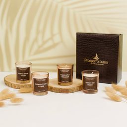 Parkash Candles Premium Glass Scented Candles - Set of 4-21