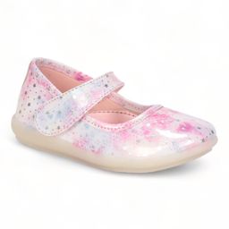 Lil Lollipop Star Foil Detailed With Velcro Closure Ballerina - Pink-image-36