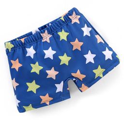 Babyhug Star Print Swimming Trunk - Navy Blue-image-50