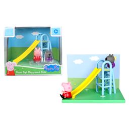 Peppa Pig Playground Slide Playset - Multicolour-17