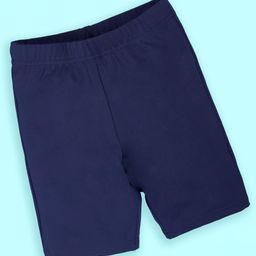 Kiddopanti Solid Swimming Shorts - Navy Blue-image-32