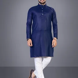 Attigo Men Regular Kurta with Pyjamas-picture-15