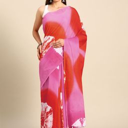 BUTA BUTI Tie and Dye Pure Cotton Saree-image-56