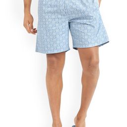 FCUK Printed Cotton Boxer LEYTONPERSIAN BLUE-S-picture-36