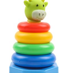 Ratnas Giraffe Stacking Toy Multicolour - 6 Pieces image 2