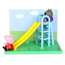 Peppa Pig Playground Slide Playset - Multicolour image 2
