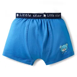 Babyoye 100% Cotton Bear Printed Trunks Pack Of 3 - Multi Colour-picture-6