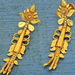Missmister Floral Drop Earrings-image-12