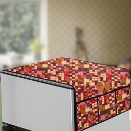 The Furnishing Tree Multi Plastic Refrigerator Cover-image-76