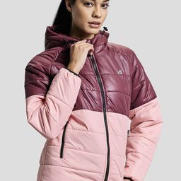 BOLDFIT Women Colourblocked Lightweight Outdoor Puffer Jacket-image-70