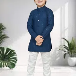 Go Berry Boys Blue Clothing Set-image-88