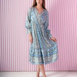 ONLY Print A-Line Midi Dress-image-79