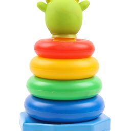 Ratnas Giraffe Stacking Toy Multicolour - 6 Pieces image 5