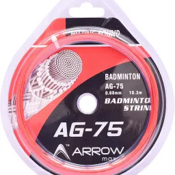 BASIC STARTERS BADMINTON GUT STRINGS FOR GENERAL RACKETS 0.68 Badminton String - 10.3 m-44