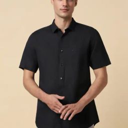 Allen Solly Black Slim Fit Shirt-image-58