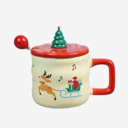 Little Surprise Box Christmas D¿cor Multi Unisex Christmas Tree Lid And Stainless Spoon.-22