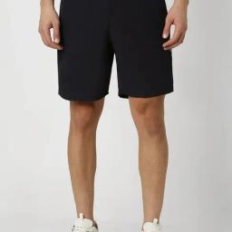 Van Heusen Navy Regular Fit Printed Shorts-picture-9