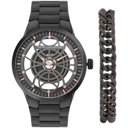 French Connection FCW01GNM Analog Watch for Men with Bracelet-picture-4