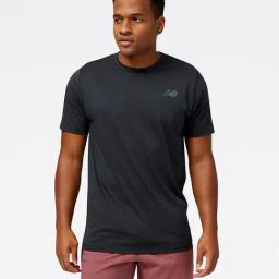 New Balance Charcoal Comfort Fit Sports T-Shirt-image-70